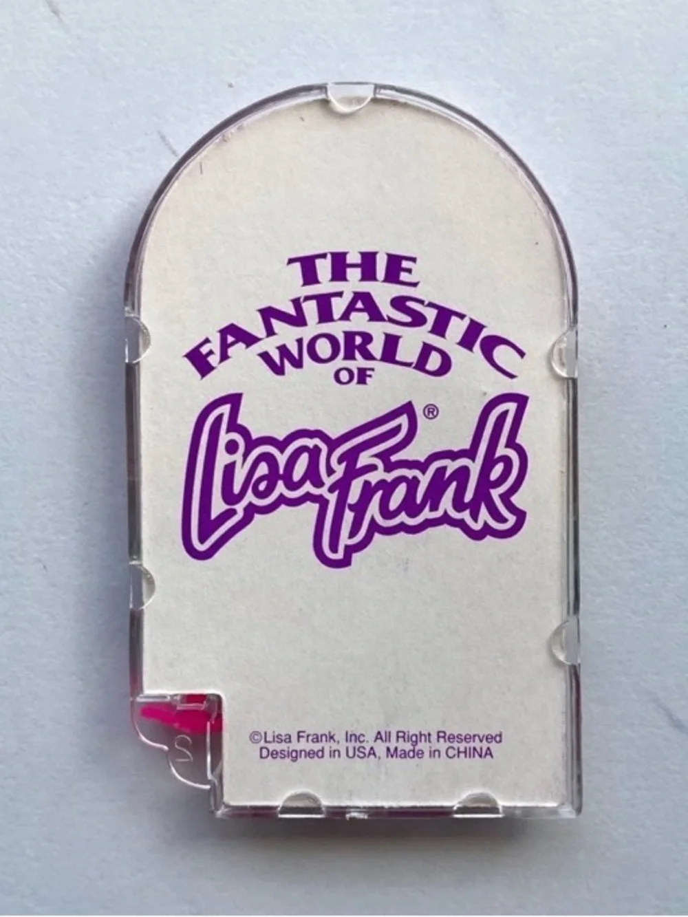 VTG Lisa Frank Dancing Dolphins mini pinball game